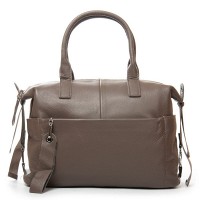 Женская кожаная сумка ALEX RAI 8794-9 l.gray