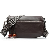 Женская кожаная сумка классическая ALEX RAI 93038 brown