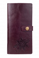 Тревел-кейс из кожи Hi Art TC-01 Crystal Sangria Mehendi Classic