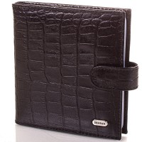 Мужская коричневая кожаная визитница DESISAN SHI210-2KR
