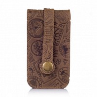 Ключница из кожи HiArt KH-03 Shabby Olive Let's Go Travel