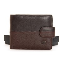 Мужской кожаный кошелек BE BRETTON 208-L0611 brown mix