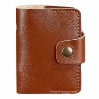 Кожаный кард-кейс BlankNote 7.1 коньяк bn-kk-7-1-k