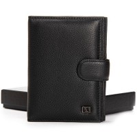 Мужской кожаный кошелек BE BRETTON 42-1 black