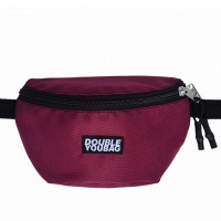 Поясная сумка DoubleYouBag бордовая