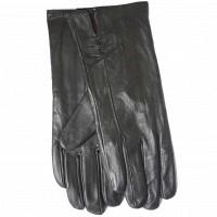 Женские кожаные перчатки чёрные Felix 358s2 M