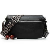 Женская кожаная сумка классическая ALEX RAI 93038 black