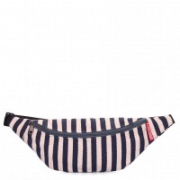Коттоновая сумка на пояс POOLPARTY navy-blue