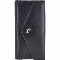 Женский кожаный кошелек Ashwood V63 Black