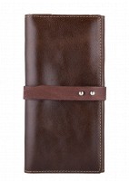 Портмоне из натуральной кожи Hi Art WP-08br Crystal Olive