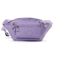 Женская сумка на пояс Jielshi K-918 l.purple