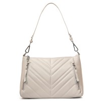 Женская кожаная сумка ALEX RAI 2056-9 l.beige