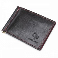 Кожаный зажим для купюр унисекс GRANDE PELLE 11541