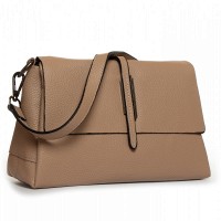 Женская кожаная сумка ALEX RAI 99104 camel