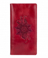 Кожаный бумажник Hi Art Mehendi Classic WP-02-C19-1652-T006