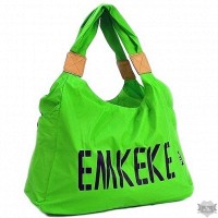 Женская стильная зеленая сумка Emkeke