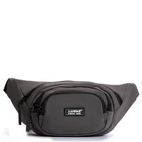 Мужская сумка на пояс Lanpad 61056 grey