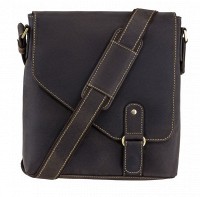 Мужская кожаная сумка Visconti 16071 Aspin (Oil Brown)