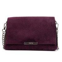 Женская замшевая сумка ALEX RAI 9717-220 bordo
