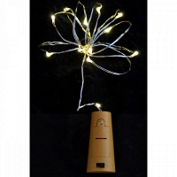 Электрогирлянда Yes! Fun LED «Сork light for bottle», 15 ламп, молочно-белая, 1,60 м 801136