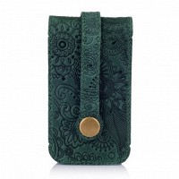 Ключница из кожи HiArt KH-03 Shabby Alga Mehendi Art