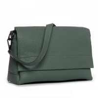 Женская кожаная сумка ALEX RAI 99105 green