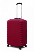 Защитный чехол для чемодана Coverbag неопрен бордовый L