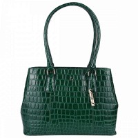 Женская кожаная сумка Ashwood C54 Green (Зеленый)
