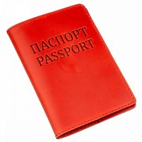 Обложка для паспорта из кожи Shvigel 13959