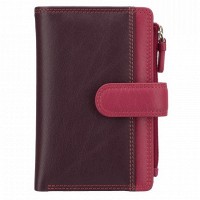 Женский кожаный кошелек Visconti RB97 Plum Multi