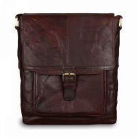 Мужская кожаная сумка Ashwood G32 Brandy (Бренди)