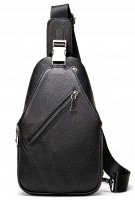 Мужская кожаная сумка-слинг Vintage 20249 