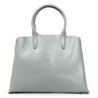 Женская кожаная сумка ALEX RAI 9387 l.gray
