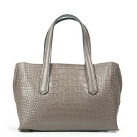 Женская кожаная сумка ALEX RAI 8815 khaki croco