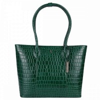 Женская кожаная сумка Ashwood C56 Green