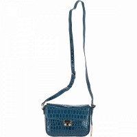 Женская кожаная сумка Ashwood C50 Teal (бирюзовый)