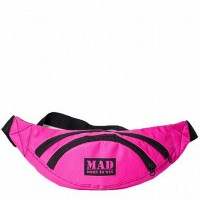 Бананка из ткани MAD LITE LIFE розовая