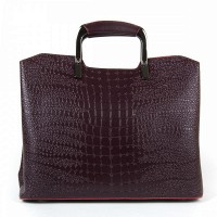 Женская бордовая кожаная сумка ALEX RAI 9-01 1540-1 wine-red