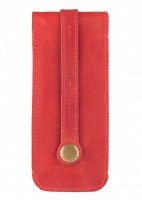 Ключница из кожи HiArt KH-03L Shabby Red Berry