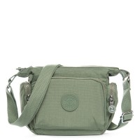 Женская тканевая сумка Jielshi 5663 d.green