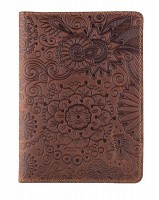 Обложка-органайзер для документов из кожи HiArt Mehendi Art AD-01-S19-1235-T005