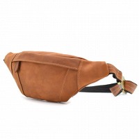 Мужская кожаная сумка бананка, сумка напоясная LIMARY Lim-525RB