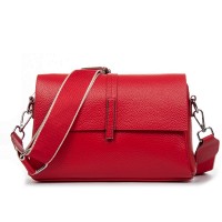 Женская кожаная сумка ALEX RAI 77001 red