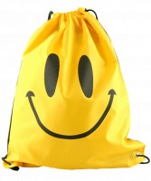 Легкий женский непромокаемый рюкзак желтого цвета Traum