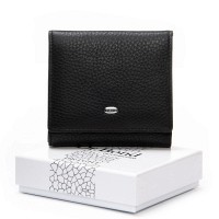 Женский кожаный кошелек Bright DR. BOND WS-219 black
