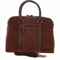 Мужская кожаная сумка Ashwood Winston Tan (Рыжий)