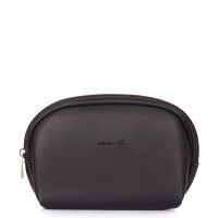 Женская косметичка из кожзама POOLPARTY Cupcake black