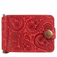 Зажим для купюр Hi Art «Buta Art» MC-01 Shabby Red Berry