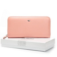 Женский кожаный кошелек Bright DR. BOND W201 pink purple