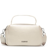 Женская кожаная сумка ALEX RAI 99128 white